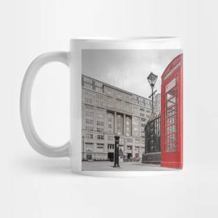 British Red Telephone Box Mug